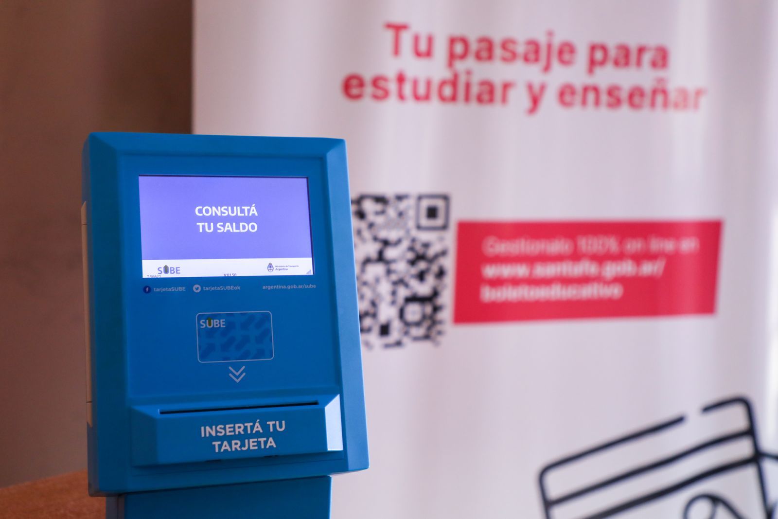 Nación exige actualizar la tarjeta SUBE para mantener vigentes beneficios provinciales y el Boleto Educativo